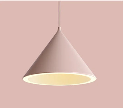 DecorBites™ Cone Shape Ceiling Pendant: Three Lighting Methods, Hanging Led Light