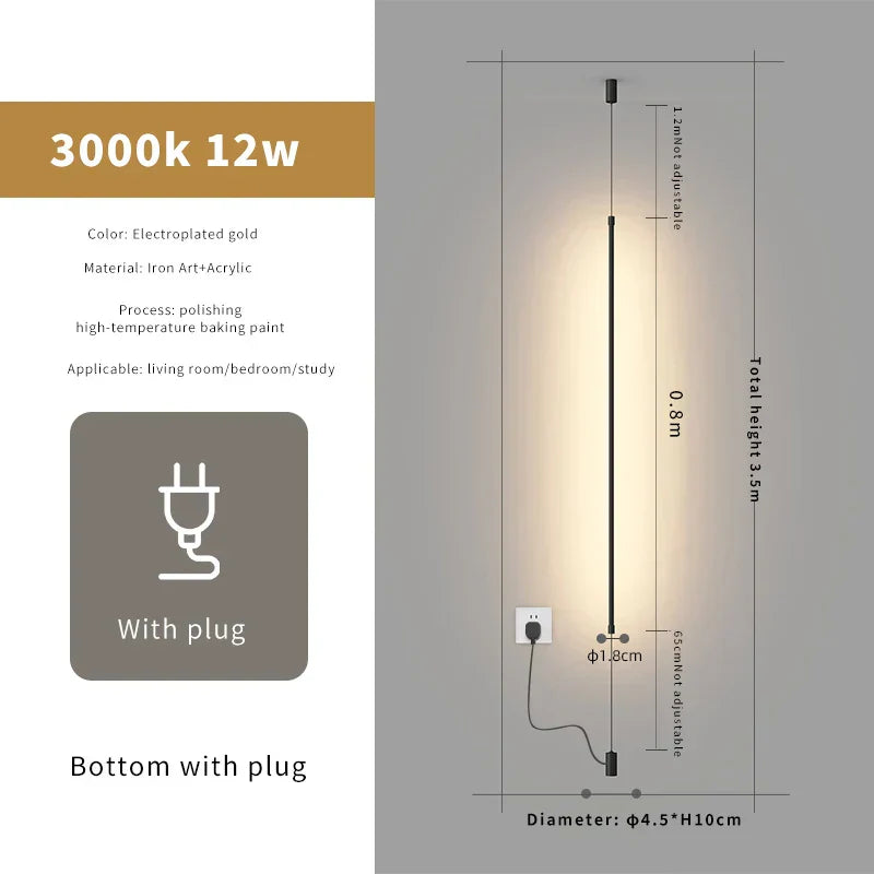 DecorBites™ Bedroom Pendant Light Strip for Creative Home Decor