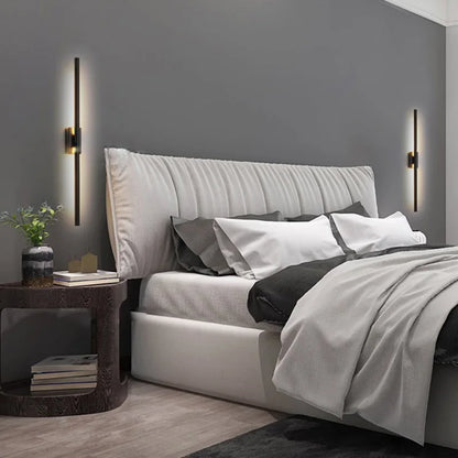 DecorBites™ Black Nordic LED Wall Sconce for Living Room, Bedroom, Stairs, Hallway