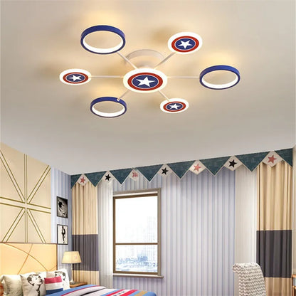 DecorBites™ Kids LED Cartoon Ceiling Light | Boys Girls Bedroom Decor Lamps