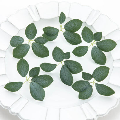 DecorBites™ 50Pcs Silk 5Leaf Artificial Roses Flowers for DIY Wedding Christmas Home Decor