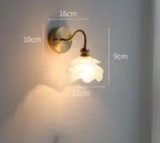 DecorBites™ LED Wall Lamp 4W Beside Home Lighting with Knob Switch