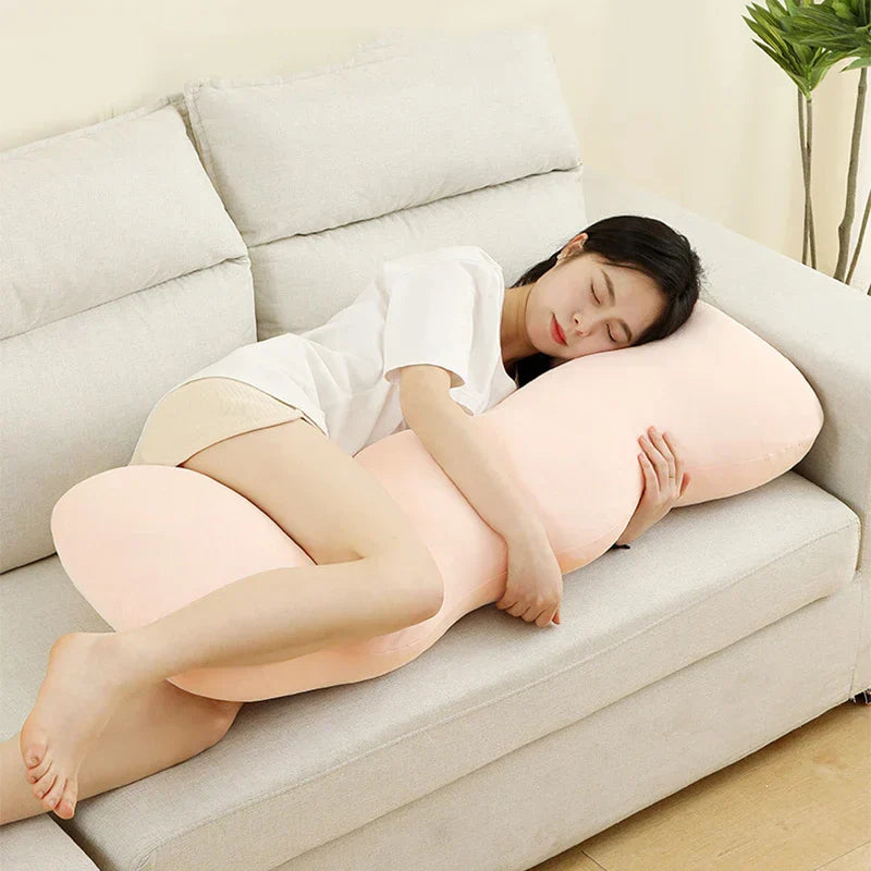 DecorBites™ Ice Cream Wavy Soft Plush Pillow for Girls Bedroom & Sofa