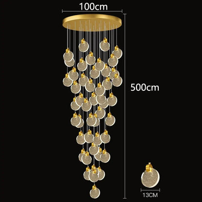 DecorBites™ LED Pendant Chandeliers for Modern Home Decor and Indoor Lighting