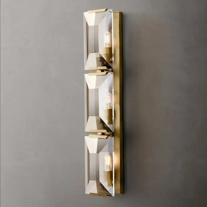 DecorBites™ Crystal LED Wall Sconces - Retro Style Bedroom Living Room Wall Lamp