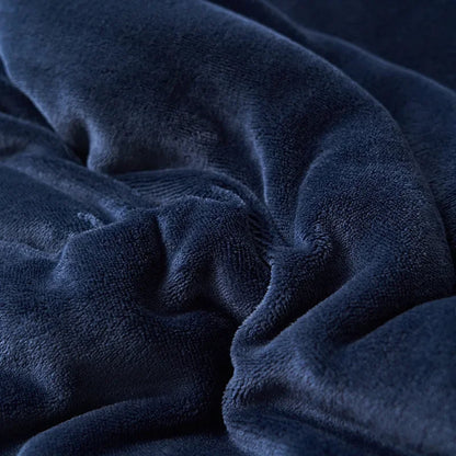 DecorBites™ Double Layer Queen Blanket Super Soft Plush Warm Comfort for Autumn/Winter