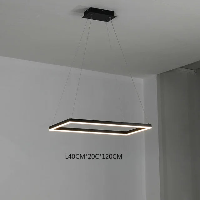 DecorBites™ LED Acrylic Pendant Lights Modern Hanging Lamp for Dining Room Kitchen Loft Decor