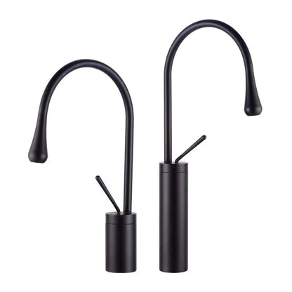 DecorBites™ Antique Brass Bathroom Basin Faucet Hot Cold Black Sink Mixer Kitchen Water Crane