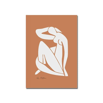 DecorBites™ Modern Black & White Canvas Print Decor