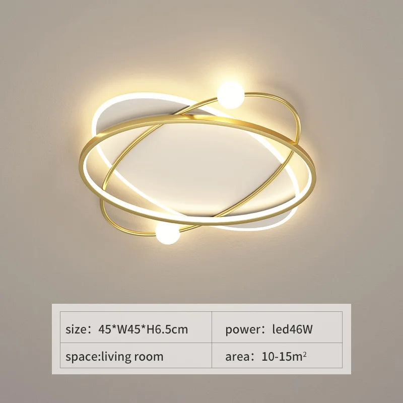 DecorBites™ LED Ceiling Lamps: Interior Decor for Home, Bedrooms, Living Rooms