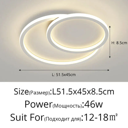 DecorBites™ LED Smart Chandeliers | Bedroom Dining Living Room Lighting Luminaire Fixtures