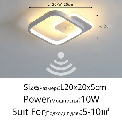 DecorBites™ LED Chandelier Lights with PIR Motion Sensor for Indoor Lighting