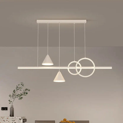 DecorBites™ Black Nordic Designer Dining Pendant Lamp: Stylish Lighting for Home Decor