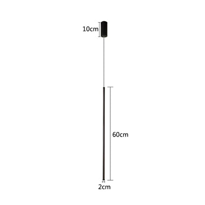 DecorBites™ LED Pendant Light: Adjustable Line Strip Hanging Lamp for Modern Home Decor