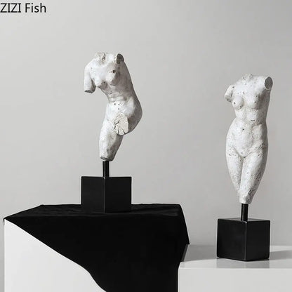 DecorBites™ Body Art Resin Sculpture Decor Ornaments