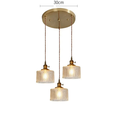 DecorBites™ Green Glass LED Pendant Lights for Indoor Lighting in Home, Living Room, Bar & Coffee
