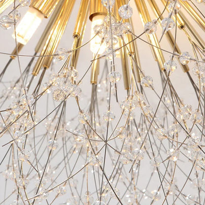 DecorBites™ Dandelion Crystal LED Ceiling Light for Home Indoor Living Dining Room