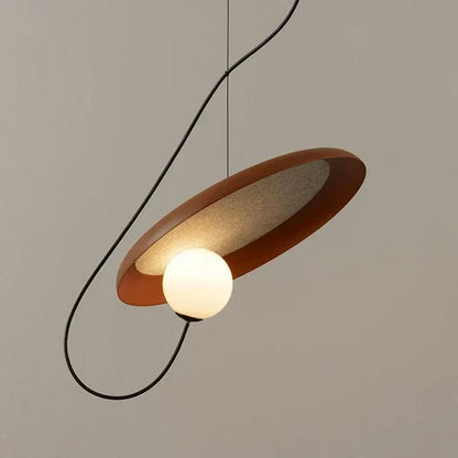 DecorBites™ Grid LED Pendant Light: Modern Nordic Chandelier for Home Decor and Restaurant