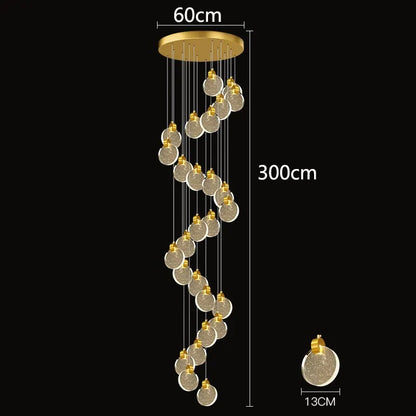 DecorBites™ LED Pendant Chandeliers for Modern Home Decor and Indoor Lighting