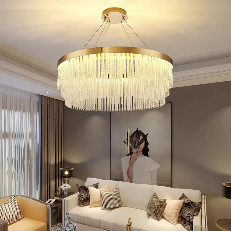 ™ LED Pendant Chandeliers for Modern Living & Dining Room Lighting