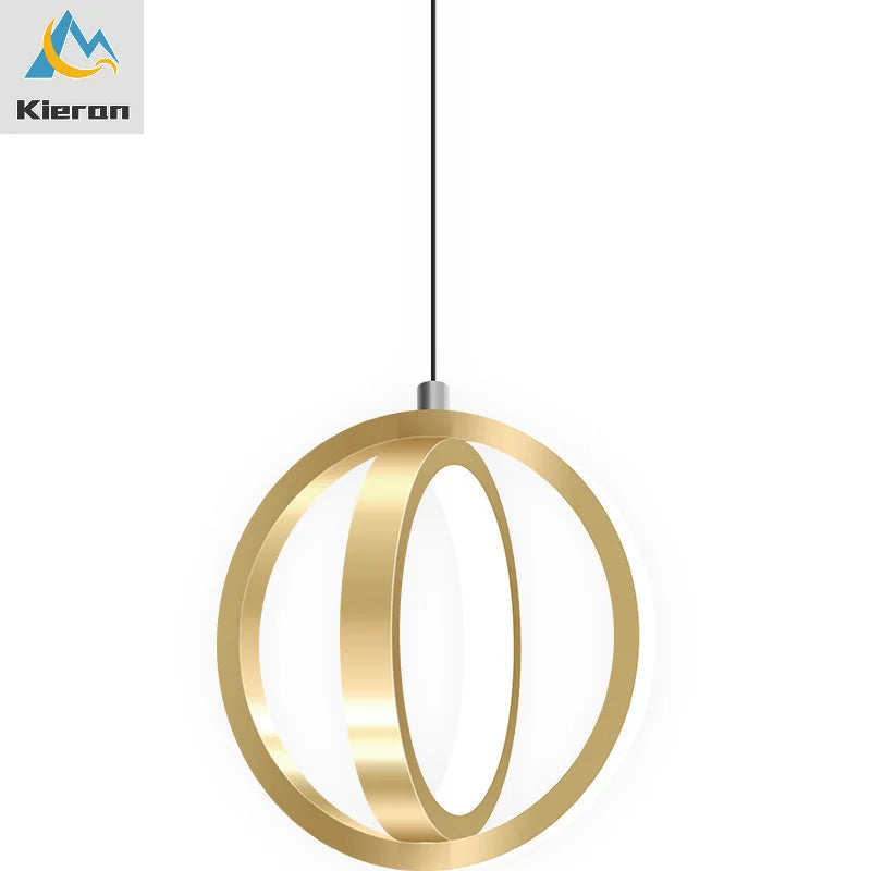 DecorBites™ LED Iron Art Small Chandelier for Bedroom Study Living Room Decor