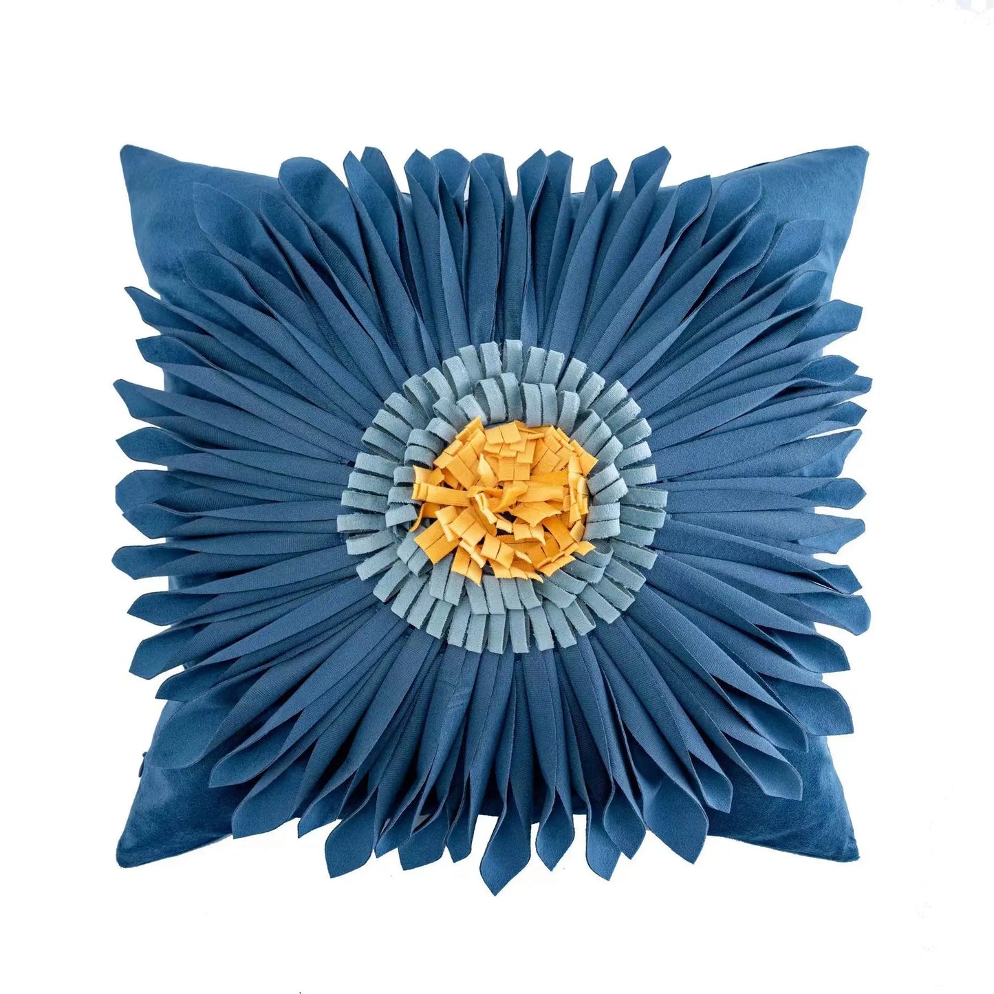 DecorBites™ Boho Geometric Tufted Tassel Cushion Cover 30x50/45x45cm