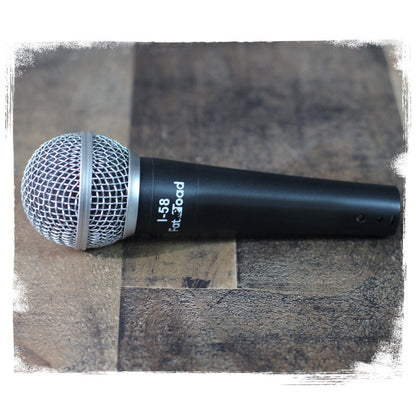 Cardioid Dynamic Microphones & Clips (6 Pack) by FAT TOAD - Professional Vocal Handheld, Unidirectional Mic - Singing Microphone Designed for DJ Stage