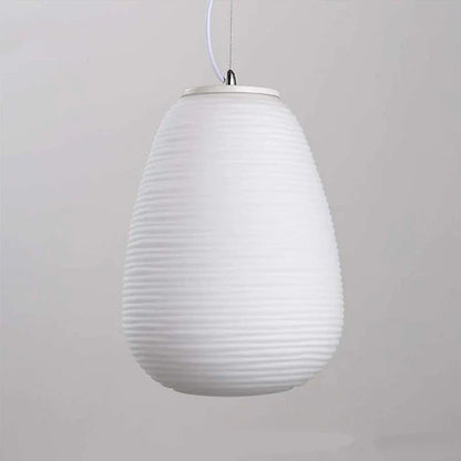 DecorBites™ Glass Cocoon Pendant Light for Kitchen Dining Table, E27 LED Hanging Lamp