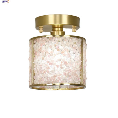 DecorBites™ Column Glass Crystal Ceiling Light for Nordic Modern Home Decor