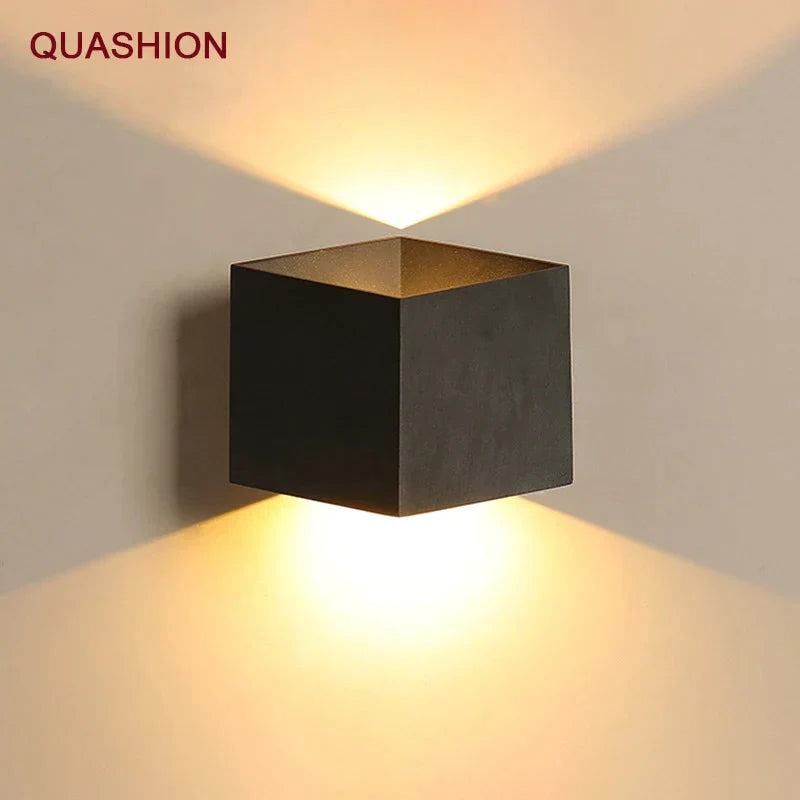DecorBites™ Dual-Head Wall Light 12W COB LED Modern Outdoor Indoor Decor Aluminum
