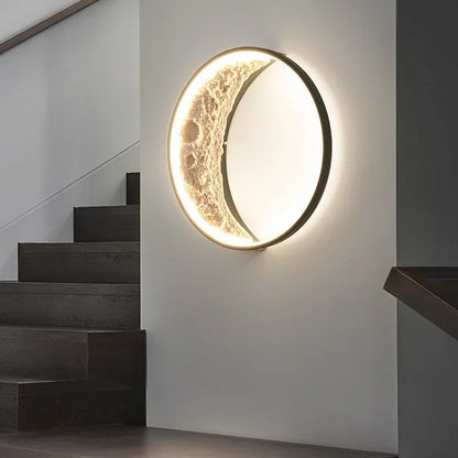 DecorBites™ Crescent Moon Wall Lamp for Bedroom and Hallway