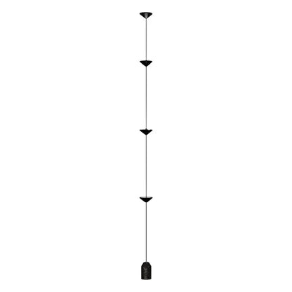 DecorBites™ Cone Design Art Iron Hanging Cable Floor Lamp