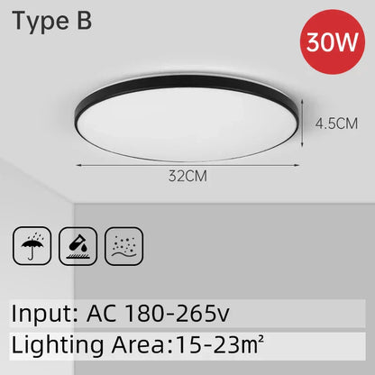 DecorBites™ LED Ceiling Light Bathroom Chandelier Panel Fixture for Home Decor Lighting