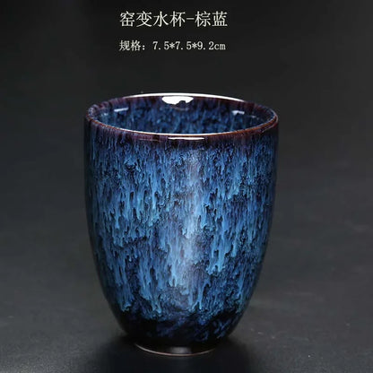 DecorBites™ Ceramic Kung Fu Tea Cups Set - Japanese Porcelain Drinkware