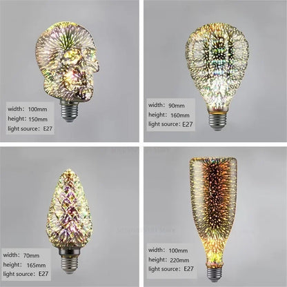 ™ LED Firework Table Lamp for Living Room Bedroom Décor
