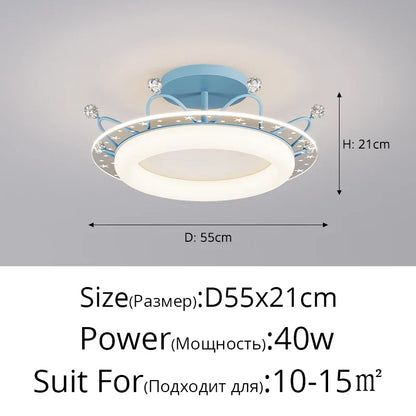 DecorBites™ LED Ceiling Lights: Modern Minimalist Indoor Lighting for Bedroom, Dining Room, and Study