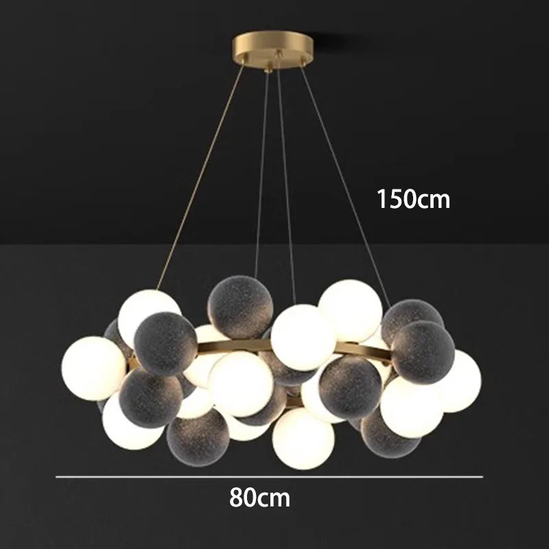 DecorBites™ LED Pendant Chandeliers for Modern Home Decor, Indoor Living Room Dining Room Lighting