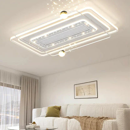 DecorBites™ Kids Bedroom Ceiling Fan with Remote Control and Modern LED Light