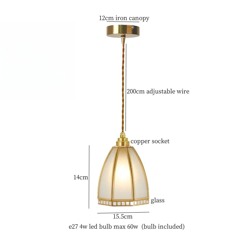 DecorBites™ Bubble Glass LED Hanging Light Minimalism Pendant Lamps