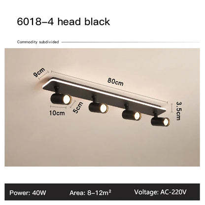 DecorBites™ LED Ceiling Lamp Spotlights for Living Room Bedroom Dining Indoor Lighting