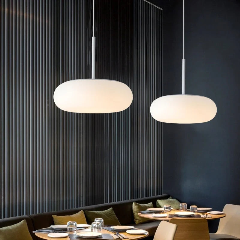 2024 DecorBites™ Eco-Friendly PE Ceiling Pendant Lamp for Kitchen Bedroom LED Interior Lighting