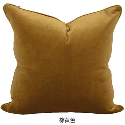 DecorBites™ Luxe Italy Velvet Pillowslip, High-Grade Cushion Case for Living Room Sofa