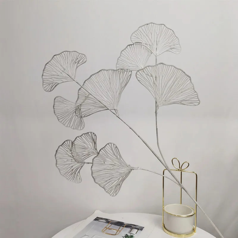 DecorBites™ Ginkgo Leaf Branch Artificial Flowers Home Decor