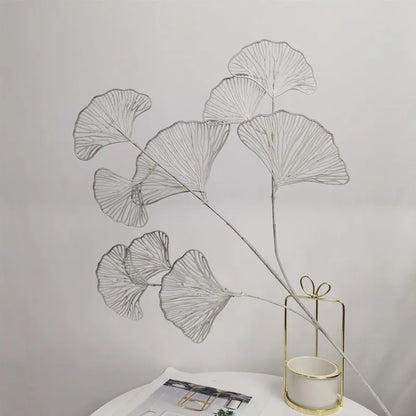 DecorBites™ Ginkgo Leaf Branch Artificial Flowers Home Decor