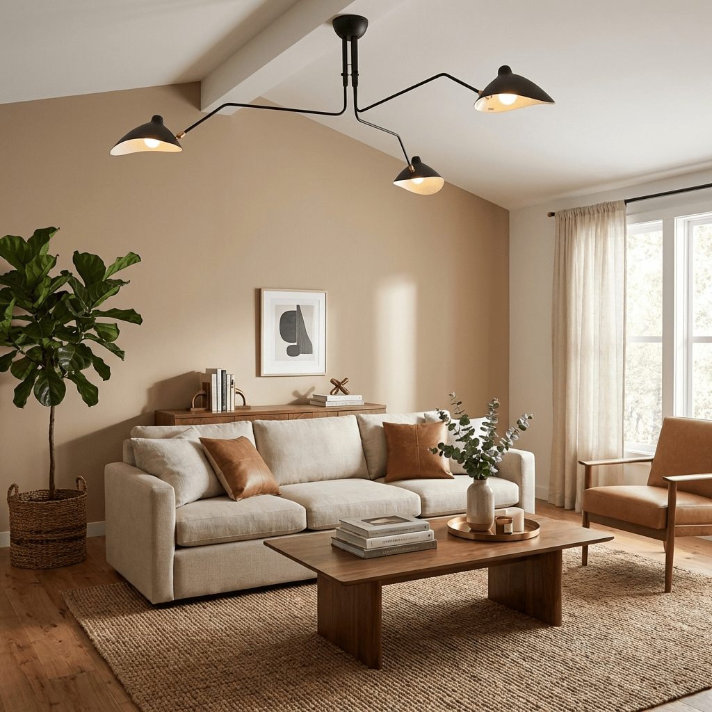 Serge Mouille Ceiling Light