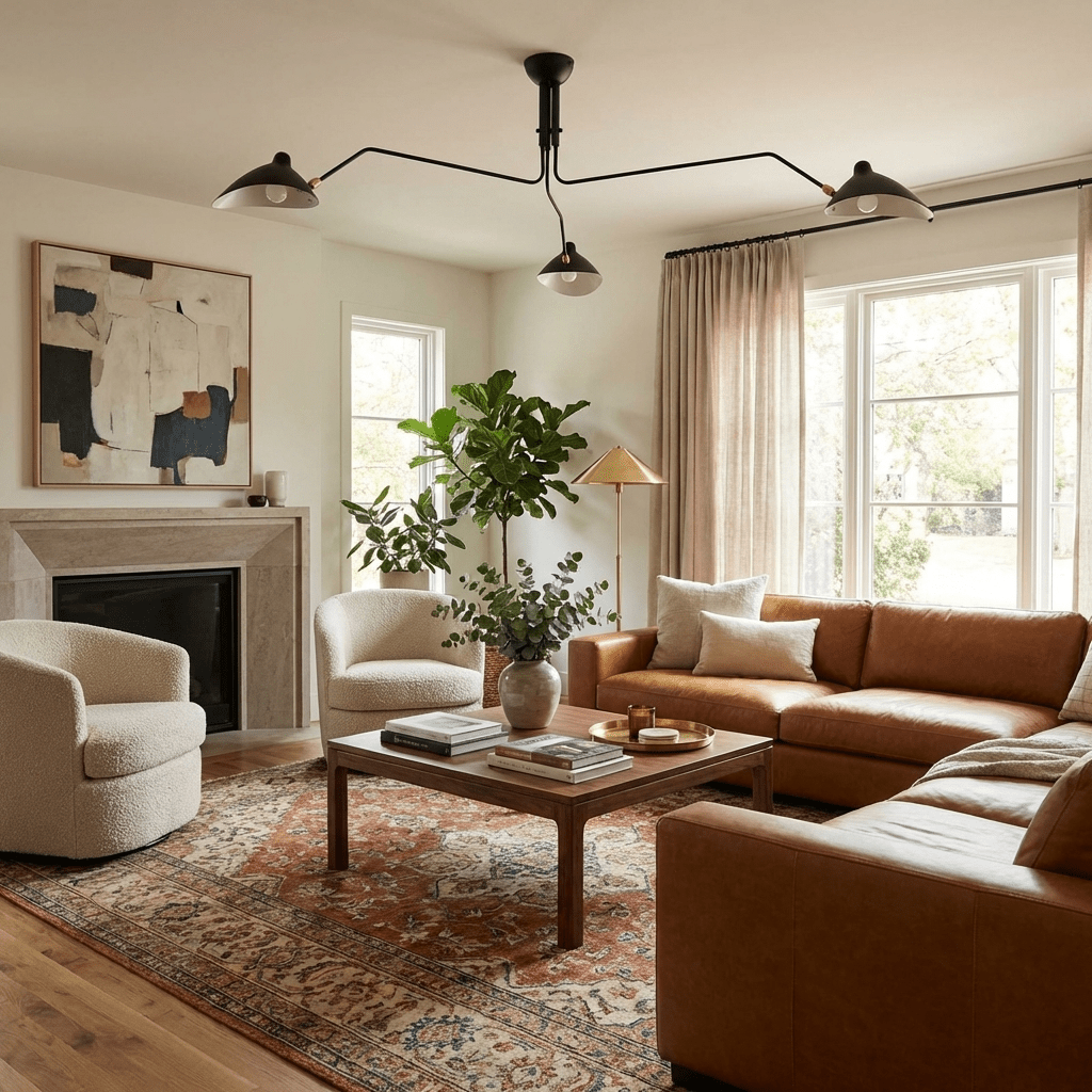 Serge Mouille Ceiling Light