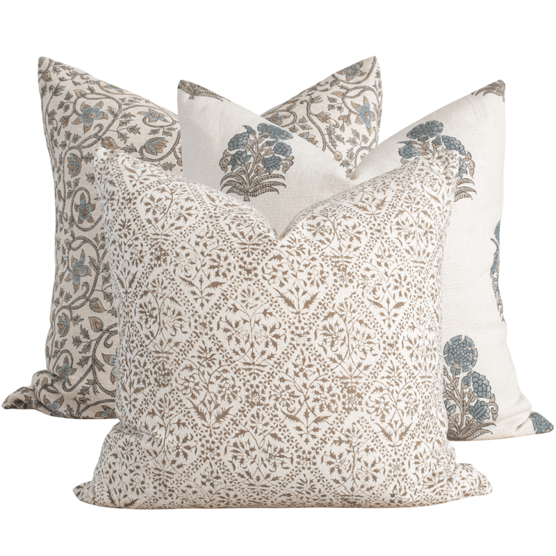 Willow Pillow Combination | Set of Three Pillow Covers