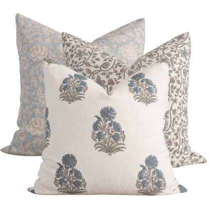 Concord Pillow Combination | Set of Three Pillow Covers