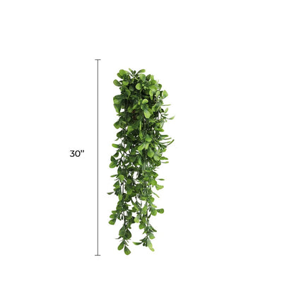 Creeping Fig Garland Artificial Hanging Bush 7.1×30in – NFPA701 Fire Rated – UV Resistant