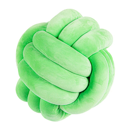 DecorBites™ Knot Ball Short Plush Throw Pillow for Home Décor and Comfort
